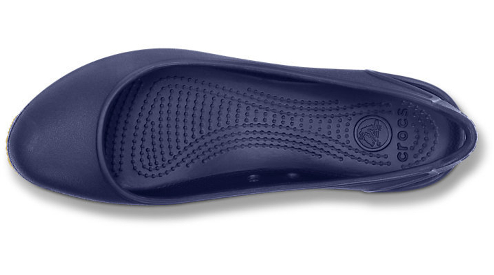 Балетки Crocs Retro Slingback Flat Nautical Navy / Red
