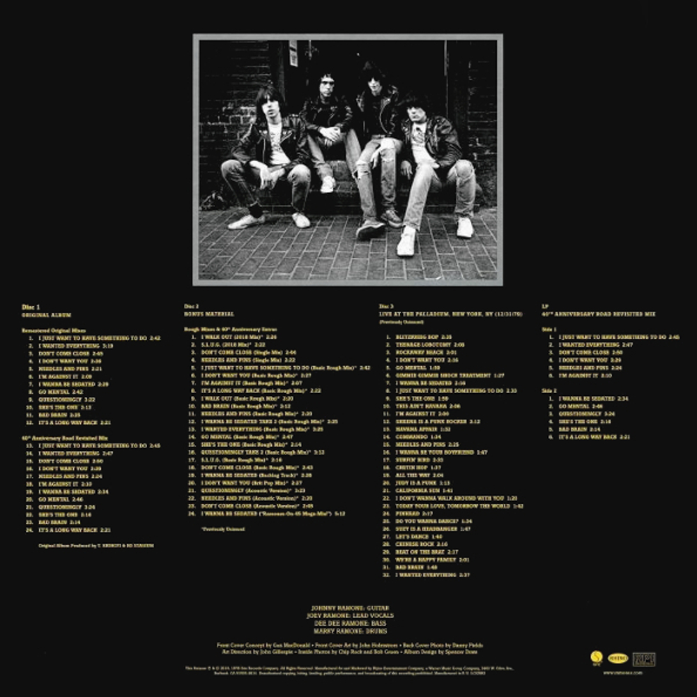 Ramones / Road To Ruin (40th Anniversary Deluxe Edition)(LP+3CD)