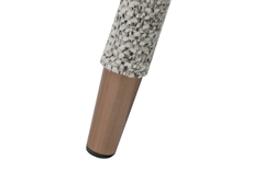 Стул обеденный 55х62х77см Garda Decor белый шенилл