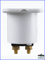 Выключатель массы в коробе в белом корпусе/ выключатель массы 12в/24в