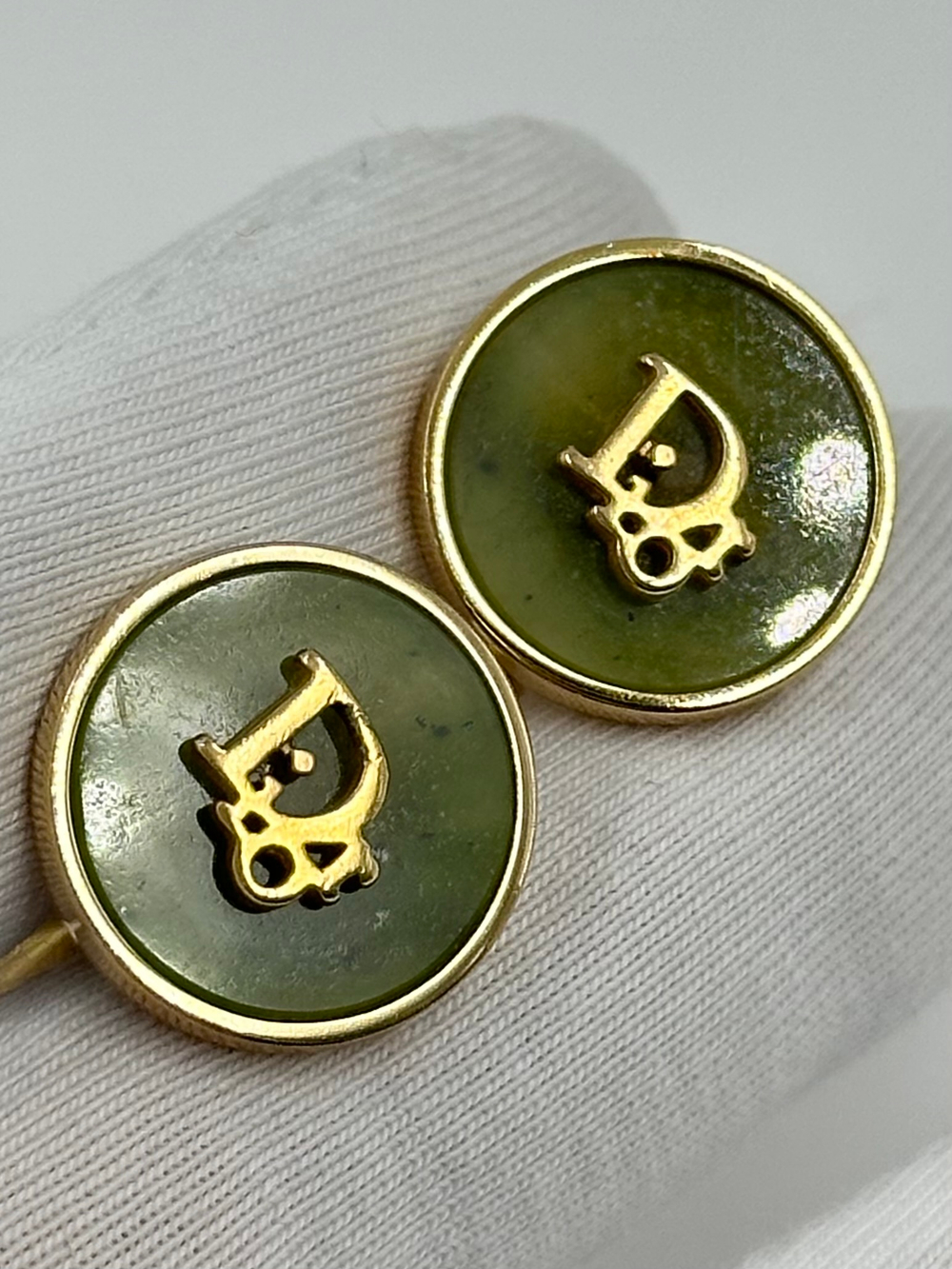 Запонки Christian Dior