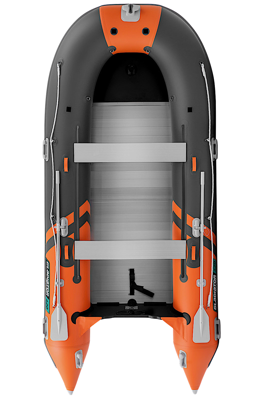 Лодка ПВХ Gladiator Active C420AL с алюминиевым полом