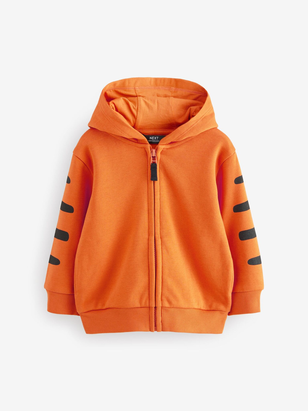 Толстовка с капюшоном на молнии для мальчика Next B42-312, Оранжевый
