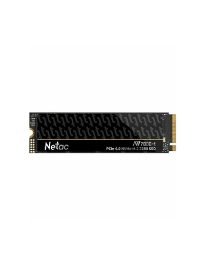 Ssd накопитель Netac SSD NV7000-t 4TB PCIe 4 x4 M.2 2280 NVMe 3D NAND, R/W up to 7300/6700MB/s, IOPS(R4K) 900K/700K, TBW 2560TB, slim heatspreader, 5y wty