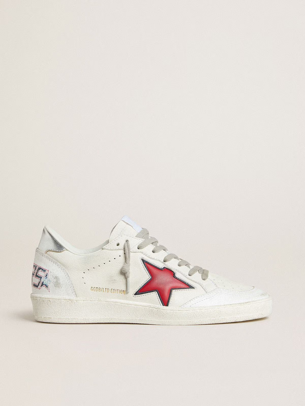 Ball Star LTD with red star and silver heel tab