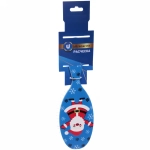 Расчёска массажная «Mon Possier - Весёлый Дед Мороз», цвет синий, 7,5*22,5см