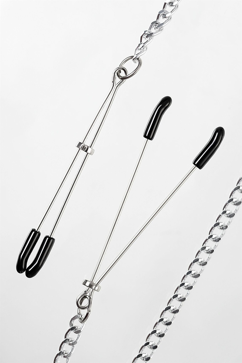 Зажимы на соски «Вилки» на цепочке