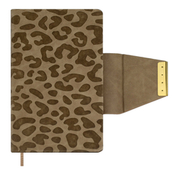 Ежедневник недатированный ESCALADA, А5, 160 л., арт. 70667/ 15 ВИНЧЕНЦО БЕЖЕВЫЙ (кожзам: 125x211 мм, твёрдый переплёт, материал обложки: искусственная кожа "Винченцо"; способ крепления блока: ниткошвейный; декор: блинтовое тиснение, металлический шил