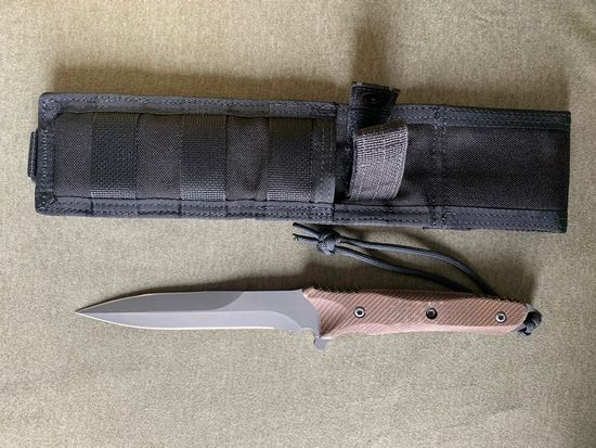 Нож Spartan Blades Spartan-breed Fighter SB/21BKGRNLBKR