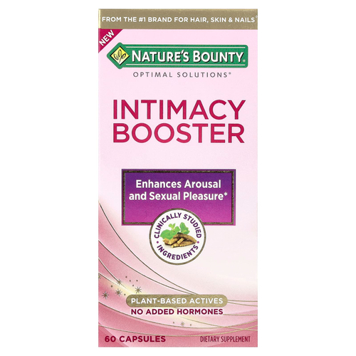 Nature's Bounty, Optimal Solutions®, усилитель интима, 60 капсул