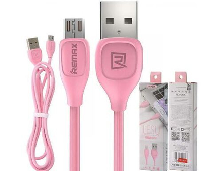 Кабель 1m USB/Micro 1.2A RC-050m Lesu Remax pink