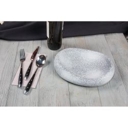 Блюдо овальное 26*20 см h6 см 300 мл Stone Untouched Taiga P.L. Proff Cuisine [1]