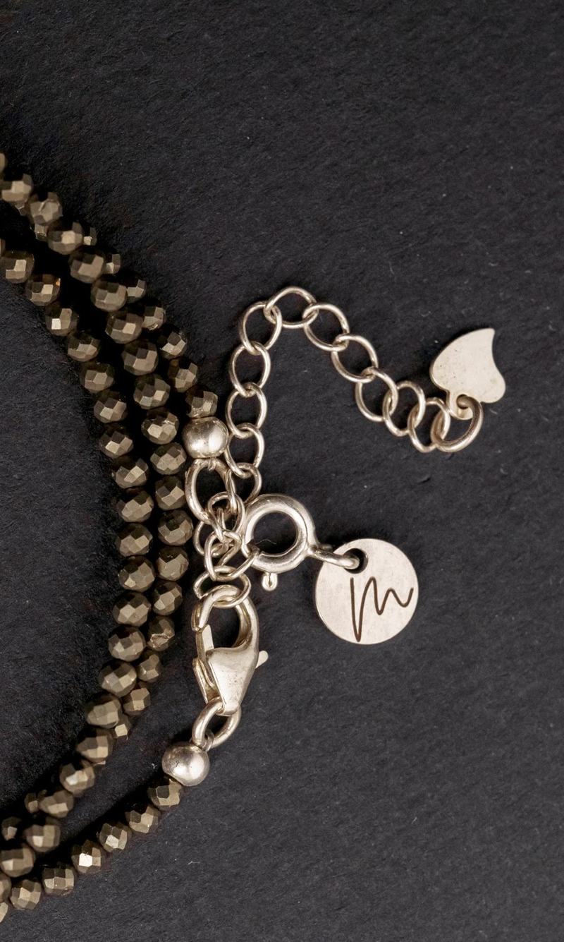 Цепочка "Memo about Career" из пирита 47-54 см