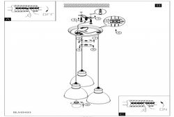 Подвесной светильник Eglo Priddy 1 49493