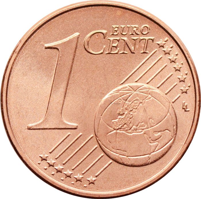 1 евроцент 2010 Австрия (1 euro cent)