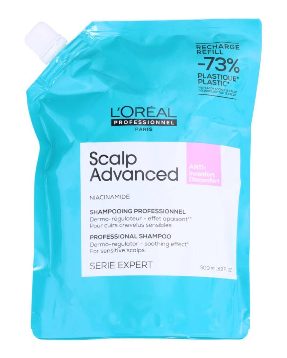 L'Oreal Professionnel Serie Expert Scalp Advanced ANTI-Inconfort Discomfort - Шампунь 500 мл (РЕФИЛЛ)