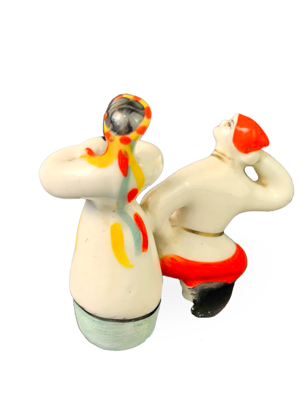 Статуэтка (миниатюра) "Танец с красноармейцем (Гопачок)"