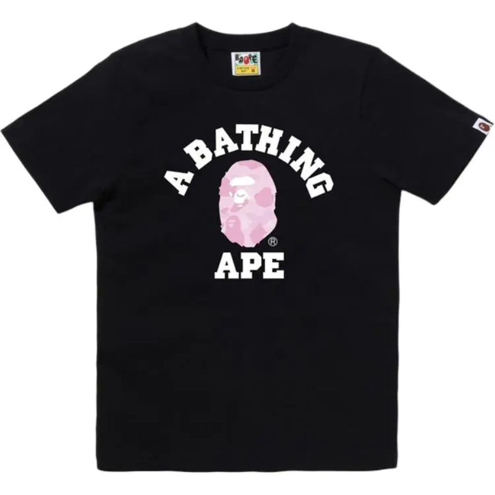 A Bathing Ape Bathing Ape Футболка Cotton Moderate Pullover Regular Straight Fit Summer 0zxtew019102q