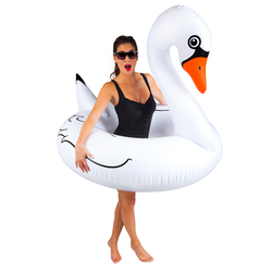 Круг надувной white swan