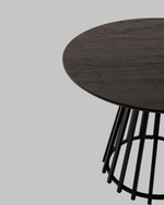 Стол обеденный Daphne 100*75 см темное дерево