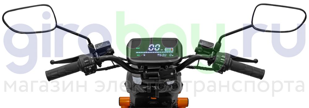 Электроскутер WENBOX U2 PRO 1500W (60V/30Ah) - Чёрный фото №9