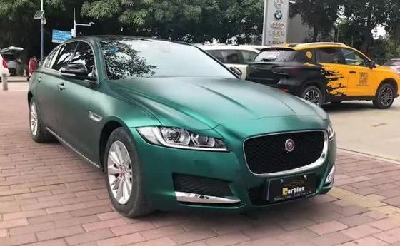 Пленка матовая зеленая Metal Flash Emerald Carbins