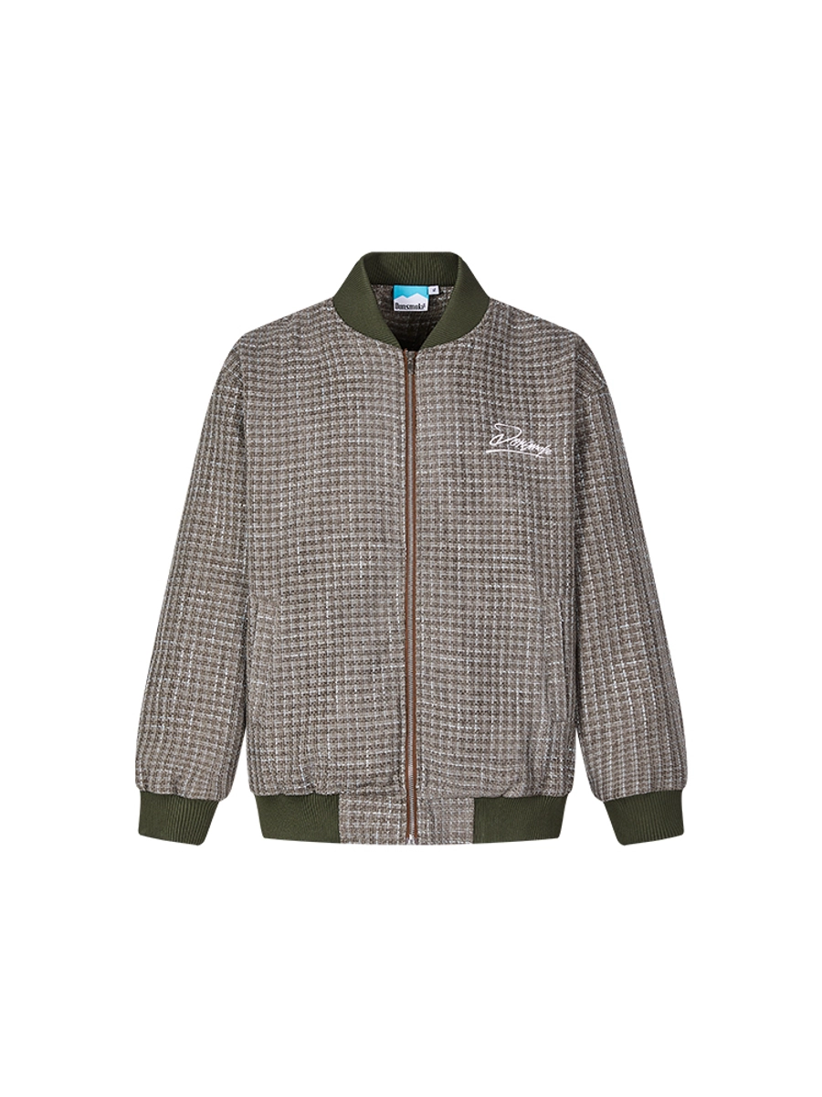 Бомбер DONSMOKE Plaid Bomber Jacket