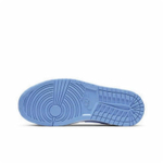 Кроссовки Jordan Air Jordan 1 University Blue (Женская размерная сетка)