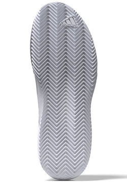 Мужские кроссовки теннисные Adidas SoleMatch Control Clay - white/black