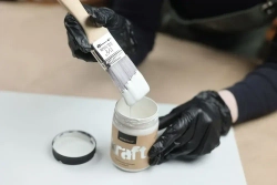 Краска для мебели и декора меловая AMOdecor КОКОСОВОЕ МОЛОЧКО (0,25 кг) матовая, акриловая, без запаха, для дерева, дверей