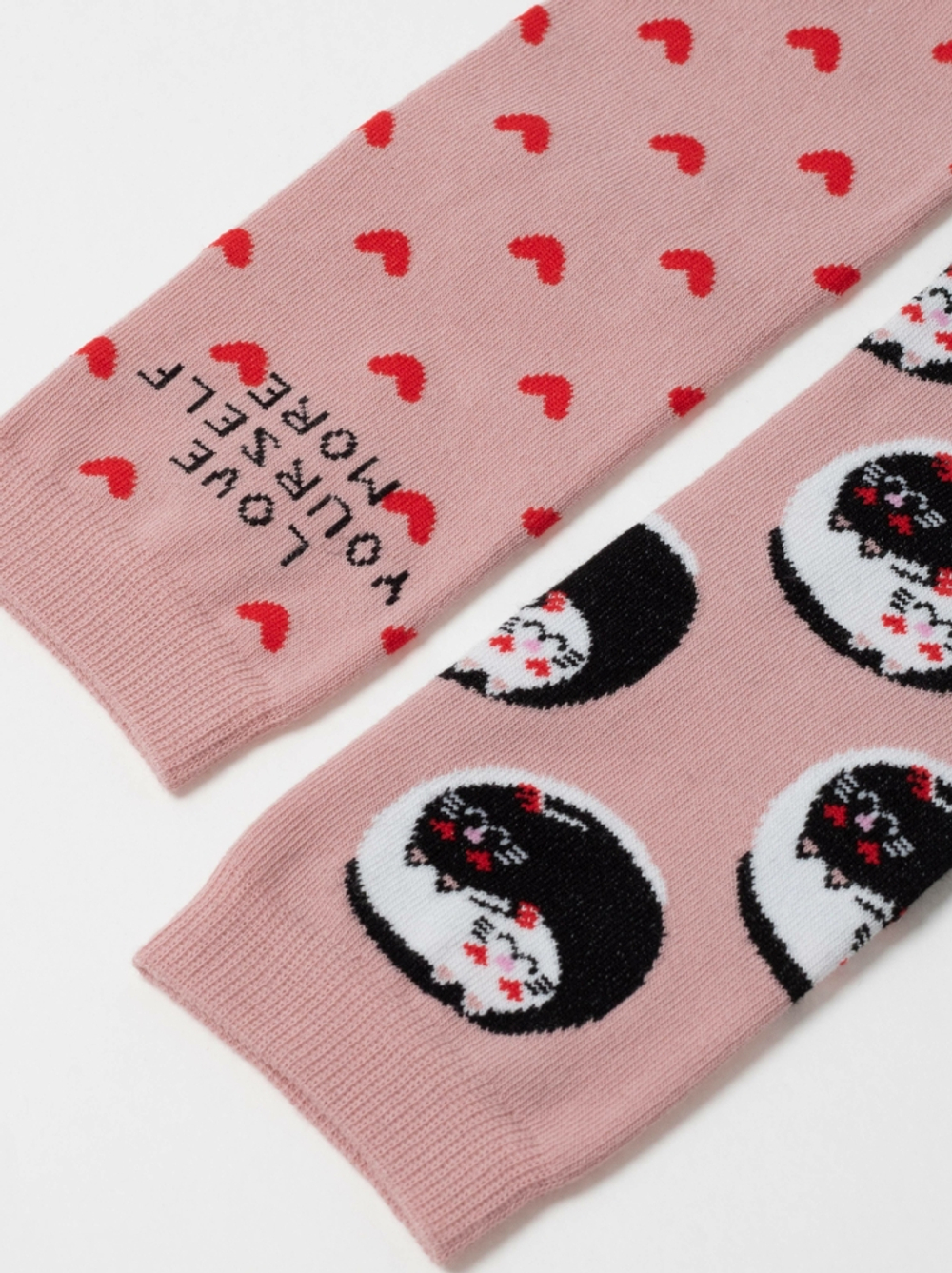 CONTE HAPPY Хлопковые носки с рисунком «Love yourself»