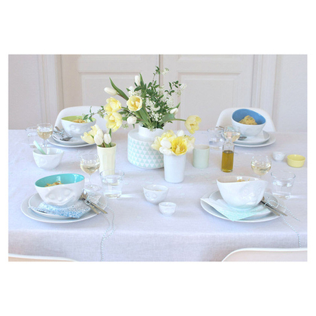 Чаша 500мл Tassen Tasty белая/хаки