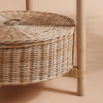 Тумбочка - IKEA TOLKNING/ТОЛКНИНГ ИКЕА, 70х52 см, светло-коричневый