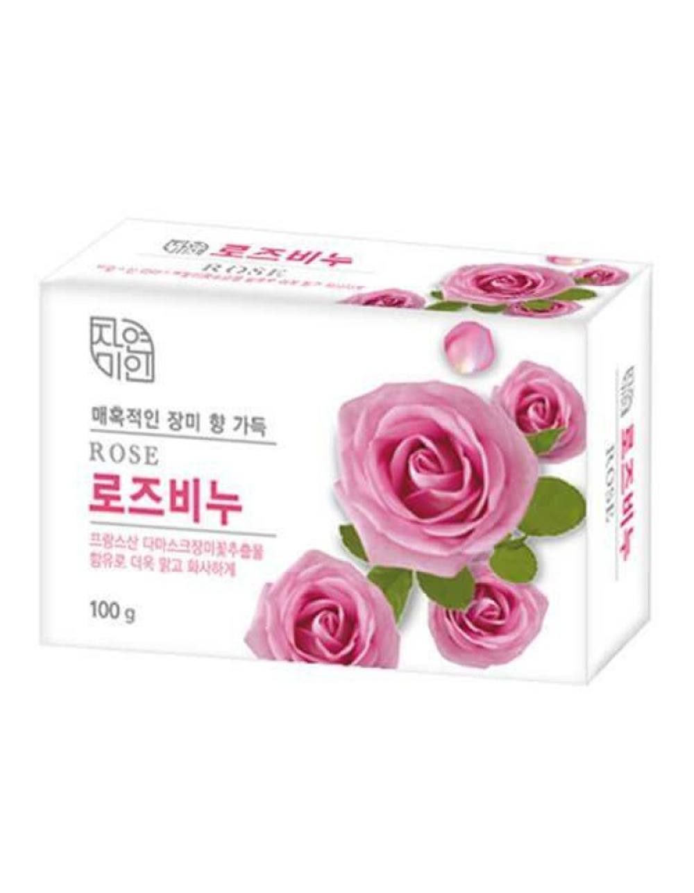 [MUKUNGHWA] Мыло туалетное успокаивающее и увлажняющее ДАМАССКАЯ РОЗА Rose Beauty Soap, 100гр