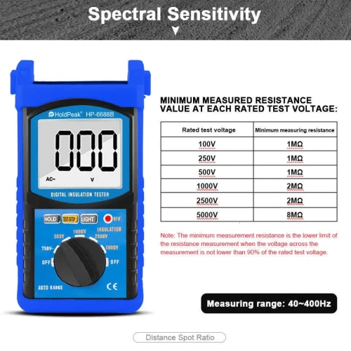 Мегаомметр HoldPeak HP-6688B