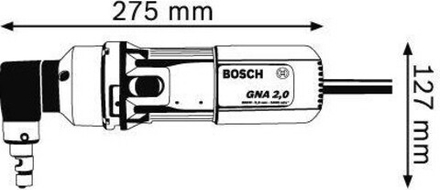 Ножницы сетевые BOSCH GNA 2.0 вырубные 0601530103 матрица, пуансон