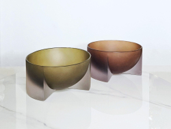 Чаша Transparent Brown bowl