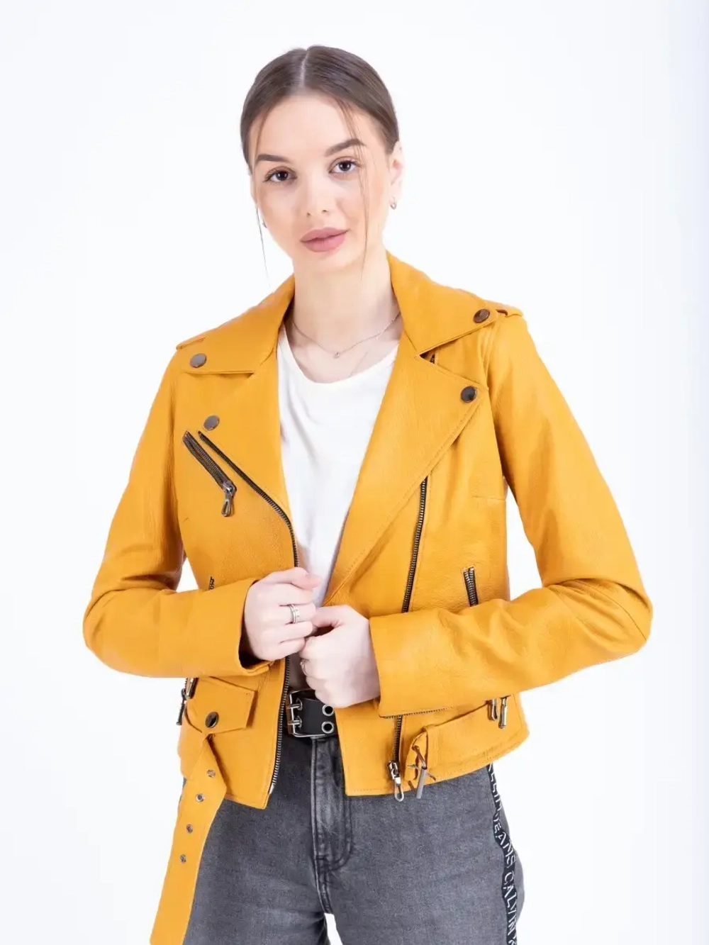 Косуха куртка женская натуральная Турция