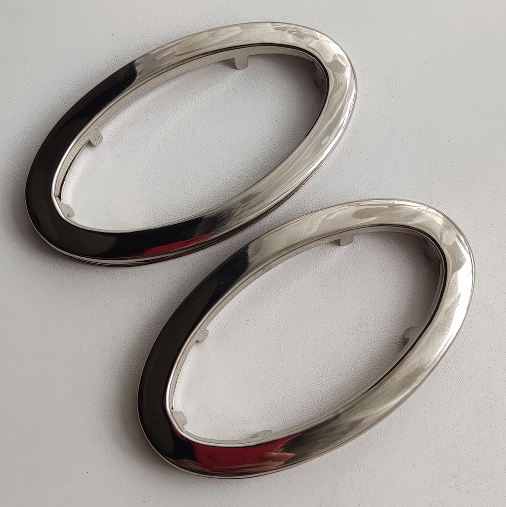 Ручки люверсы для сумки Серебро