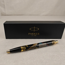 Ручка "Подарок финансисту" с ручной росписью Палех