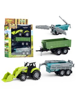 Игрушка Трактор Сельскохозяйственный (550-26P)