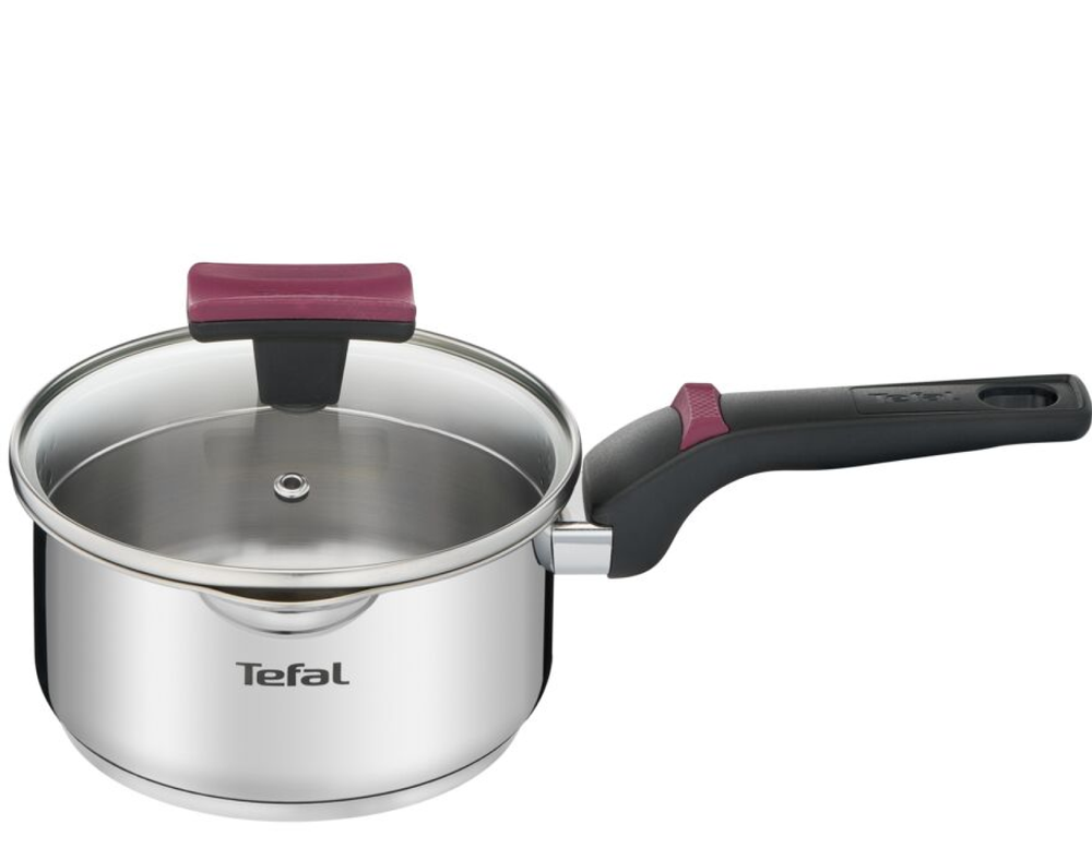 Ковш с крышкой Tefal Cook&Clip 1.5 л 16 см G7232274