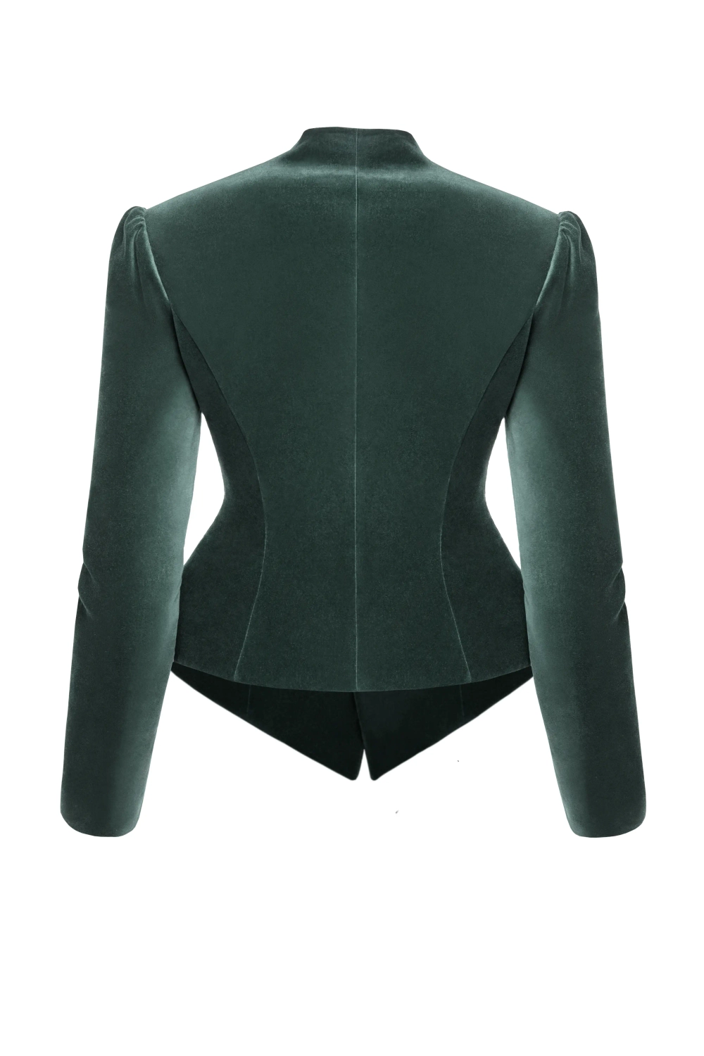 “Velvet moon” Жакет приталенный из шелковистого бархата