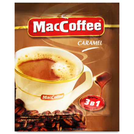 Кофе MacCoffee Карамель 10 пакетов 18 гр