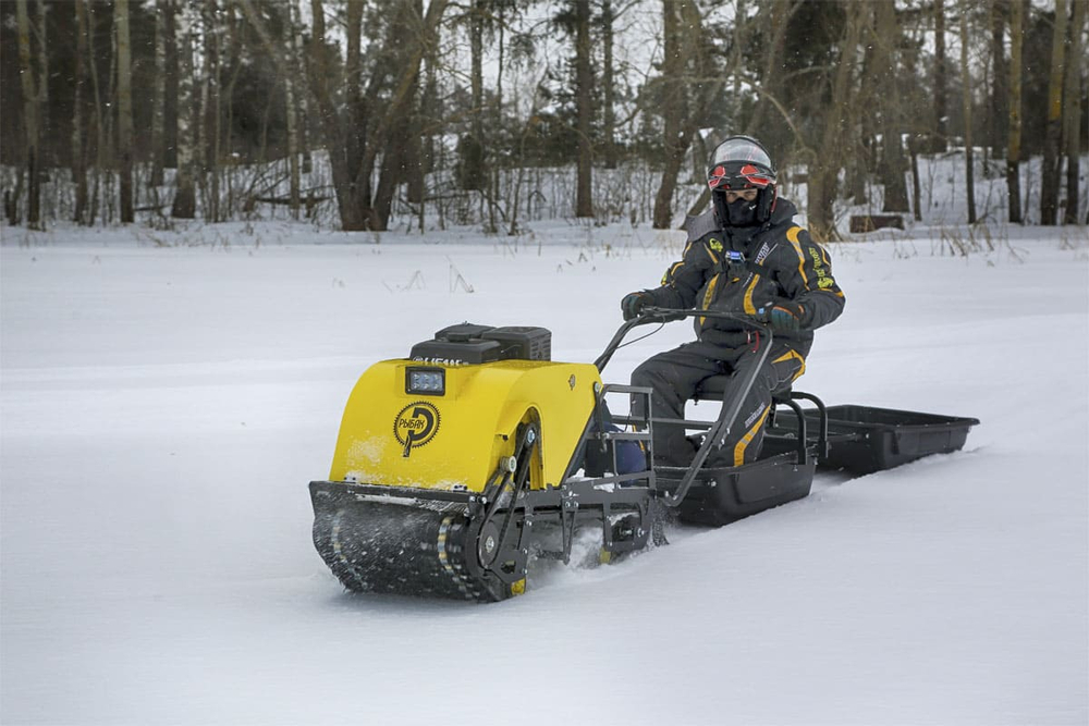 Мотобуксировщик РЫБАК PKD. PSD 13 л.с. (длинная база 1430мм)