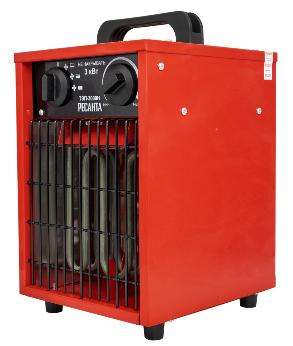 Электрический тепловентилятор РЕСАНТА ТЭП-3000Н - [3 кВт / 220В]