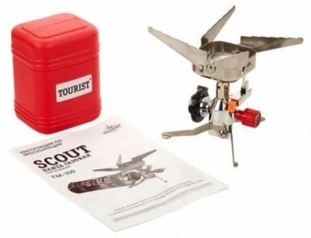 Мини газовая плита SCOUT (TM-150), "Tourist"