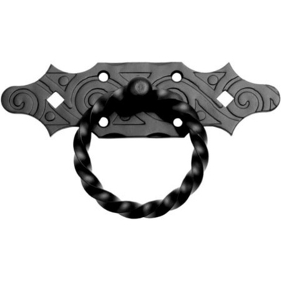 Ручка-кольцо РК-80 мод.5 черный ЯРОСЛАВЛЬ (Тонар-Домарт)