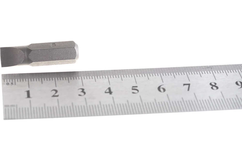 Вставка RF-1533008 5/16"DR шлиц SL8х30мм ROCKFORCE