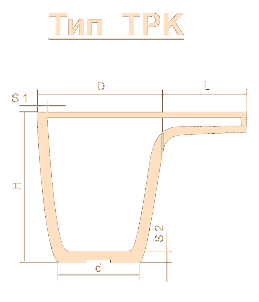 Тигель TPK 1800 L2 Lн=170в Тигель TPK 1800 L2 Lн=170в